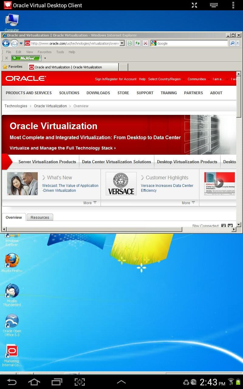 Oracle Virtual Desktop Client Download Mac